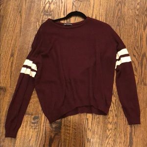 Brandy Melville Burgundy Sweater